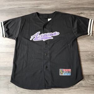 Arizona Diamondbacks Blank Baseball Jersey Adult XL Black Purple Sport Attack